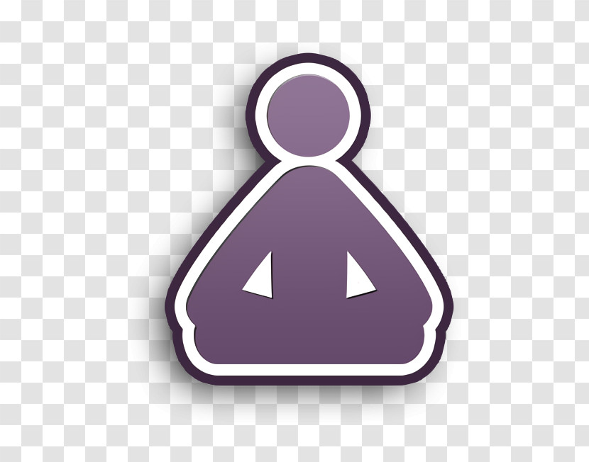 Yoga Icon People Icon Meditation Yoga Posture Icon Transparent PNG