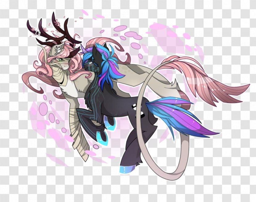 DeviantArt Horse Blackfield Pony - Flower Transparent PNG