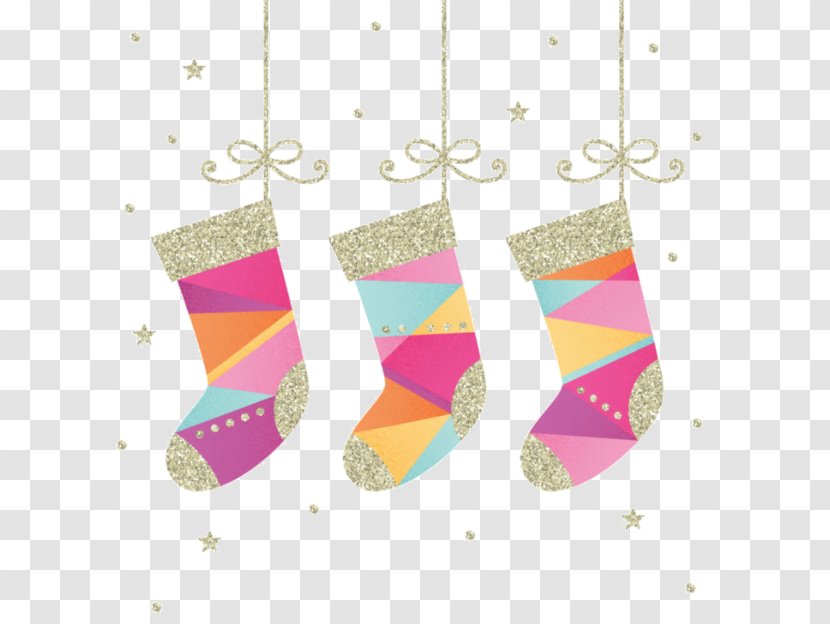 Sock Christmas Card Greeting Stocking - Decorative Socks Transparent PNG