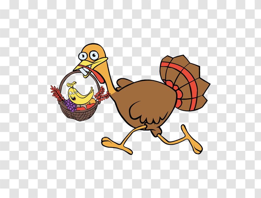 Turkey Meat Trot Clip Art - Fruit - Thanksgiving Clipart Transparent PNG