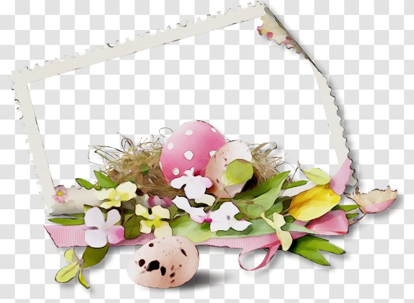 Easter Egg Background - Plant - Floristry Hamper Transparent PNG