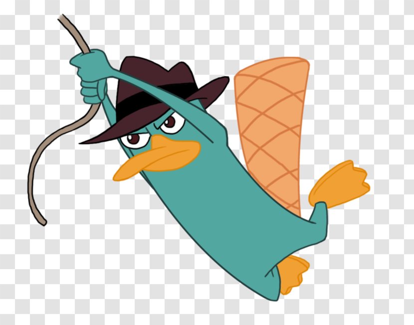 Perry The Platypus Phineas Flynn Dr. Heinz Doofenshmirtz Ferb Fletcher - Mammal - Water Bird Transparent PNG