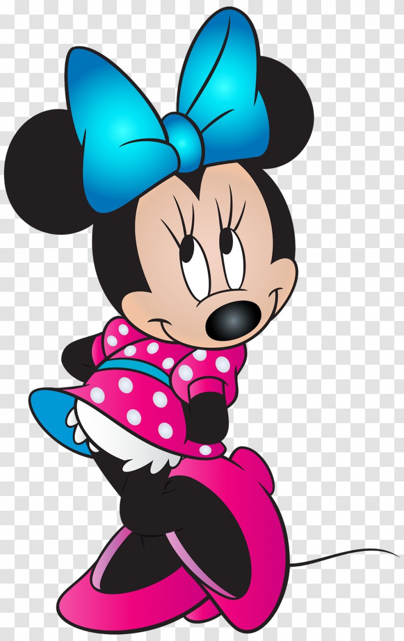 Minnie Mouse Mickey Pluto Clip Art - Fictional Character - Cartoon Villain Transparent PNG