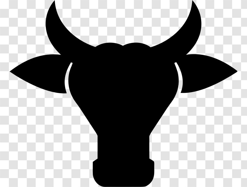 Beef Cattle Silhouette Clip Art - Bull Transparent PNG