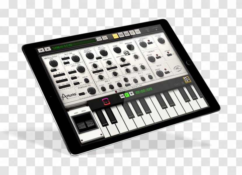 Musical Keyboard Arturia IPad 2 Sound Synthesizers Expander - Instruments - Instrument Accessory Transparent PNG