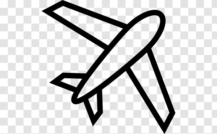 Airplane Flight Drawing Sketch - Royaltyfree - Aeroplane Icon Transparent PNG