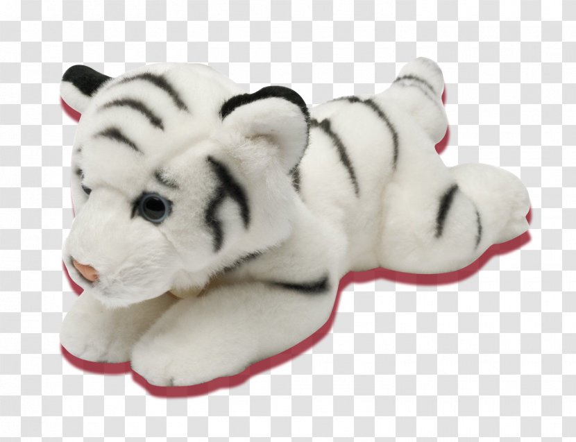 White Tiger Stuffed Animals & Cuddly Toys - Material Transparent PNG