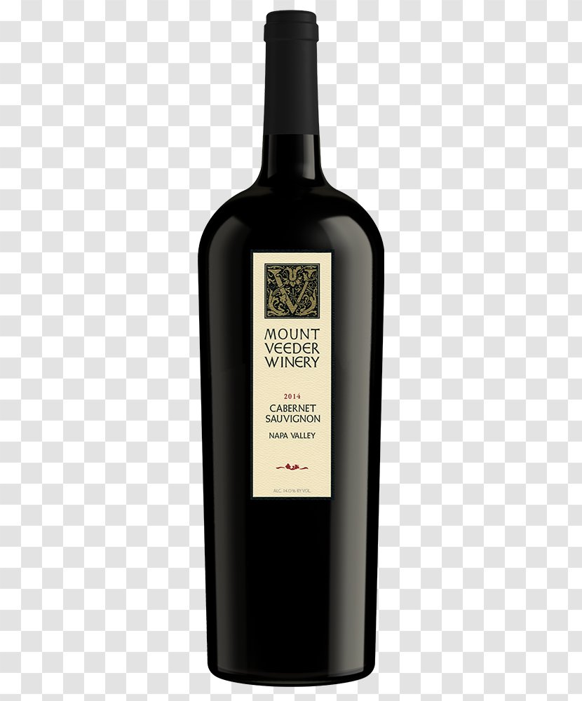 Mt Veeder Winery Cabernet Sauvignon Mount AVA Red Wine - Alcoholic Beverage - California Grapes Transparent PNG