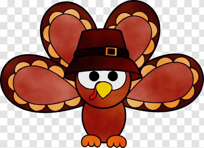 Thanksgiving Turkey Logo - Paper Clip - Hat Headgear Transparent PNG