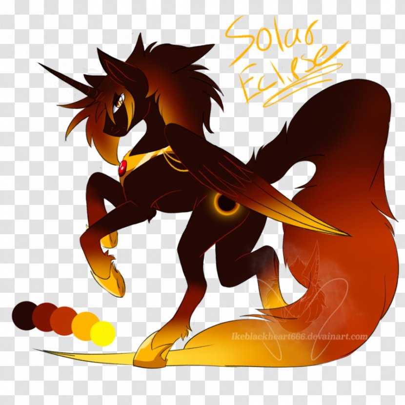 Solar Eclipse Pony Digital Art DeviantArt - Drawing - Naimer Transparent PNG
