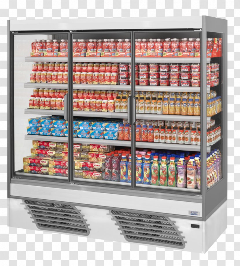 Display Case Refrigeration Refrigerator Harmony - Cabinetry - Latte Transparent PNG