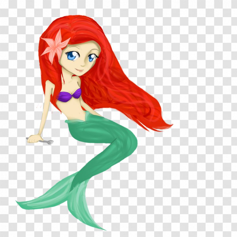 Mermaid Figurine Clip Art - Ariel Deviantart Transparent PNG