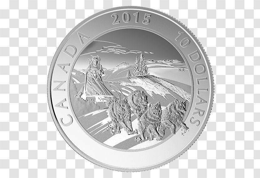 Dollar Coin Silver Dog Canada - United States Transparent PNG