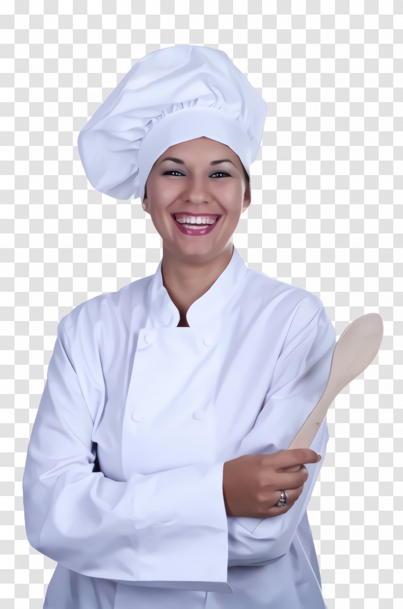 Chef's Uniform Cook Chef Chief - Gesture Scrubs Transparent PNG