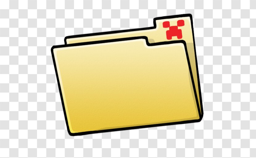 Area Yellow - Folder Blank Transparent PNG