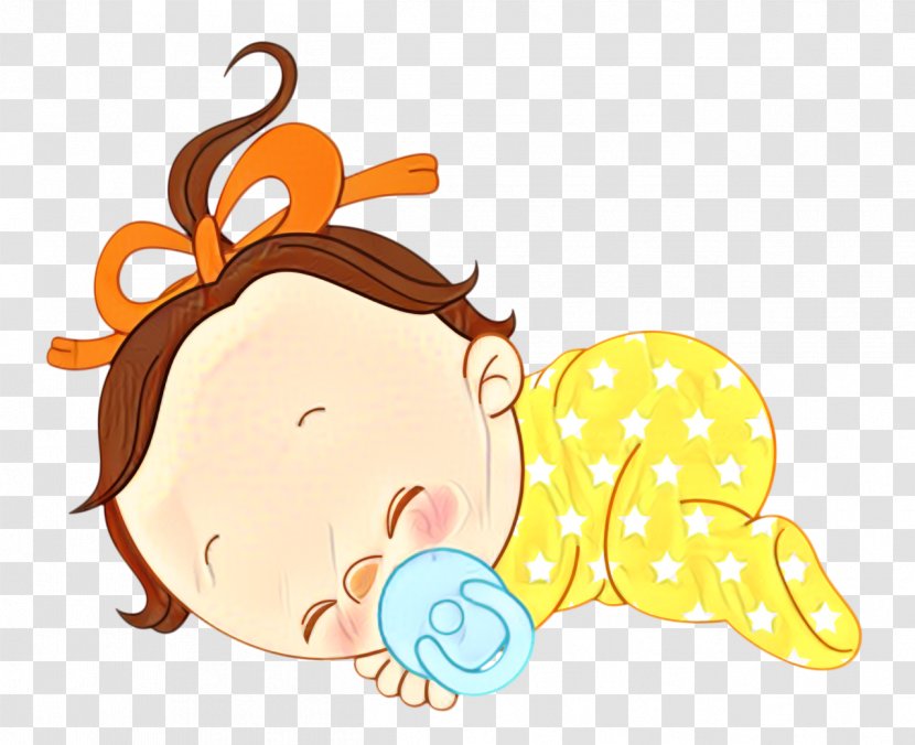 Infant Child Clip Art Girl Baby Shower - Ear Transparent PNG