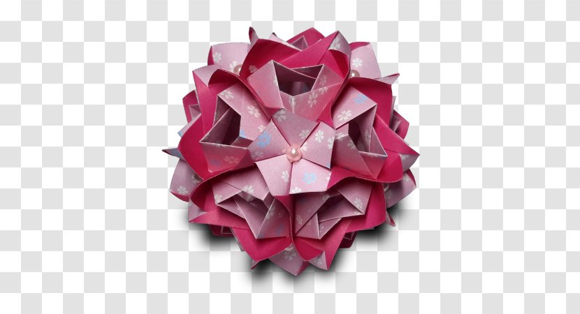 Pink M Origami STX GLB.1800 UTIL. GR EUR RTV - Petal - Kusudama Transparent PNG