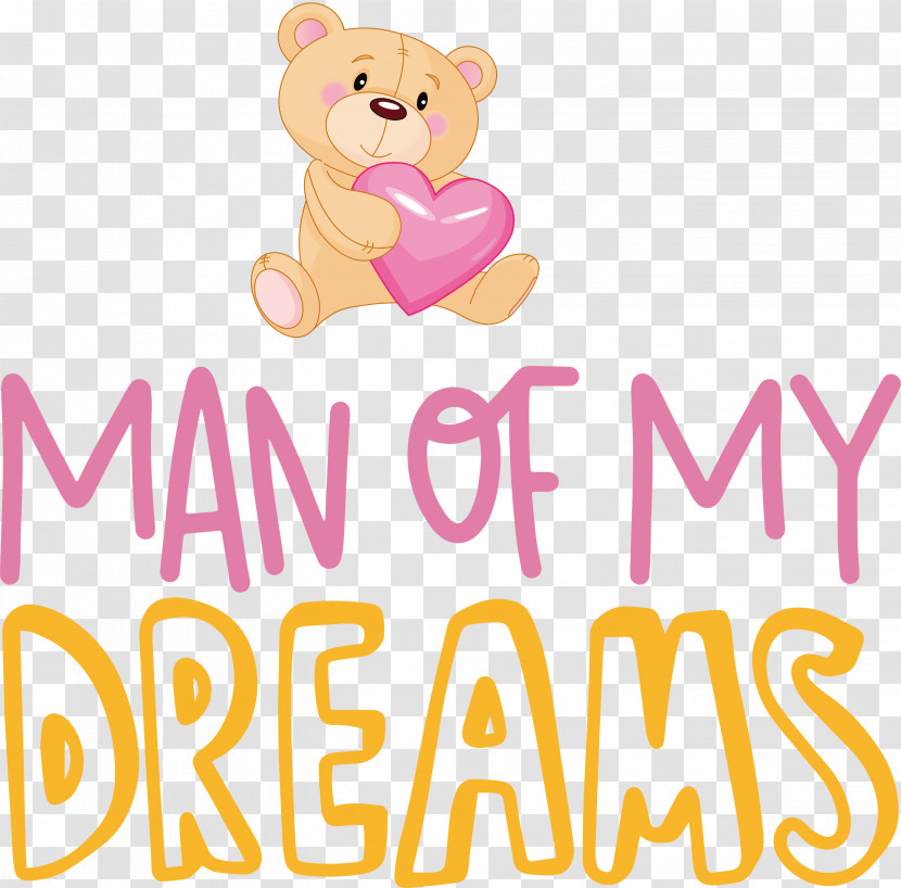 Man Of Dreams Valentines Day Valentines Day Quote Transparent PNG