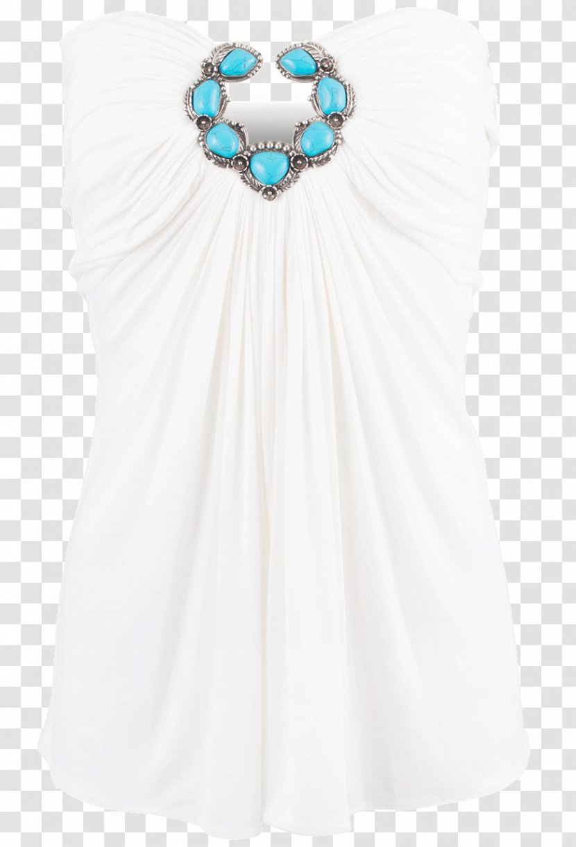Dress Collar Shoulder Sleeve Blouse - Cocktail Transparent PNG