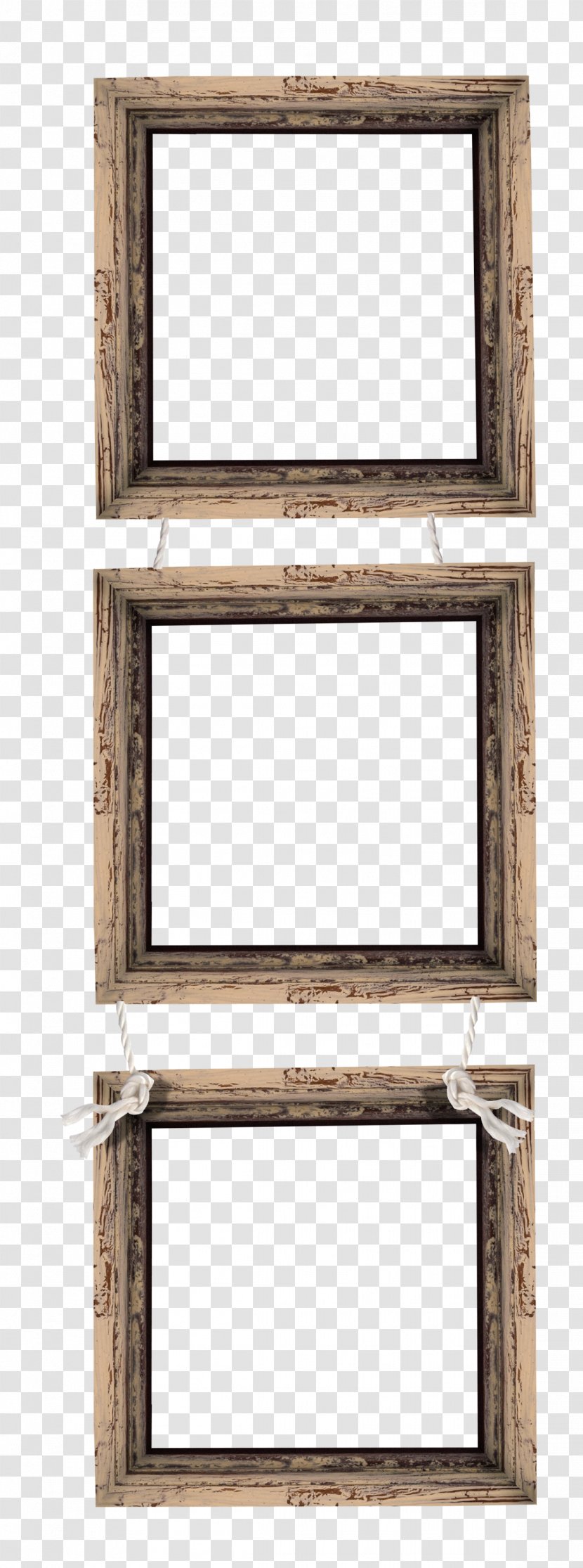 Picture Frames Wood Download - Rectangle - Frame Transparent PNG