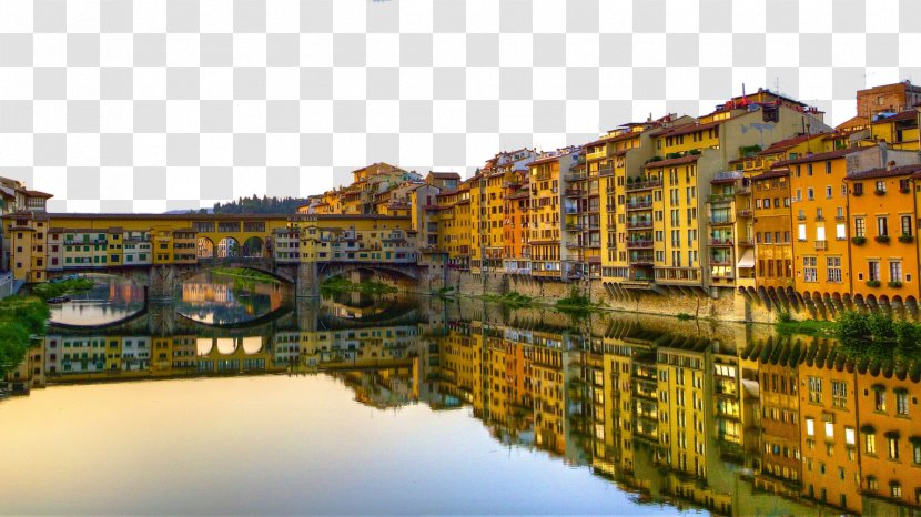 Florence Cathedral Ponte Vecchio Vasari Corridor Palazzo Uffizi - Florence, Italy Fourteen Transparent PNG