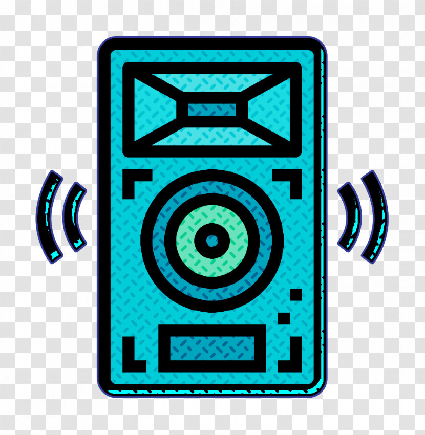Woofer Icon Punk Rock Icon Speakers Icon Transparent PNG