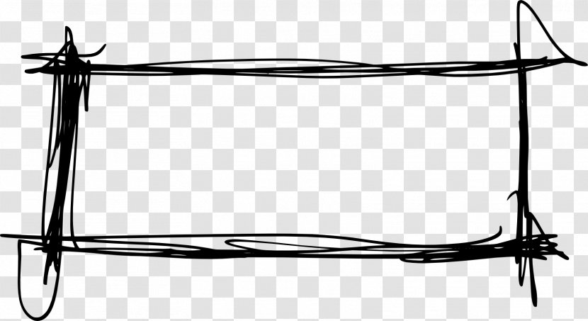 Doodle Rectangle - Bit Transparent PNG