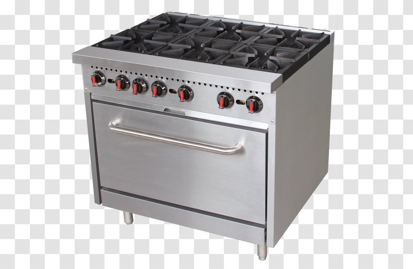 Cooking Ranges Gas Stove Restaurant Table - Cooker Transparent PNG