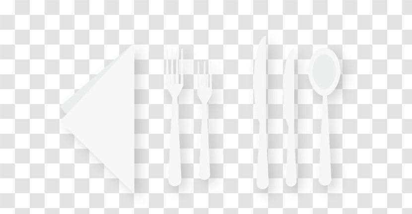 Black And White Square Angle Pattern - Text - Knife Fork Spoon Transparent PNG