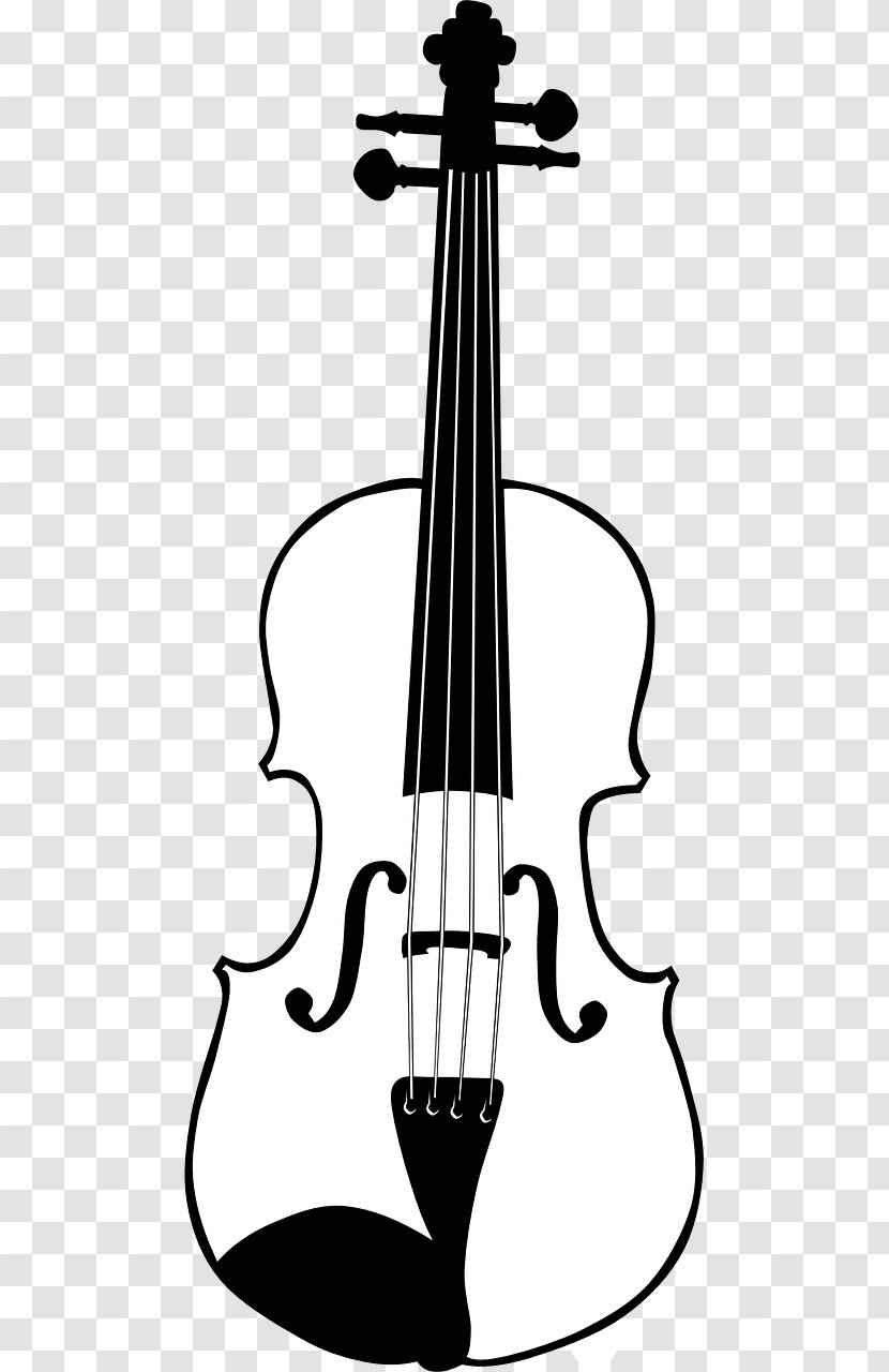 Violin Drawing Musical Instruments Fiddle Electronic Tuner - Tree Transparent PNG
