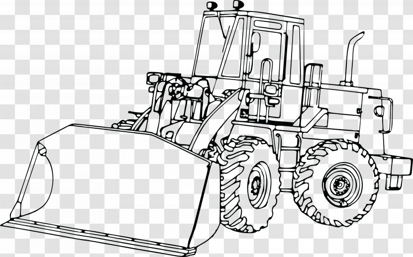 Caterpillar Inc. John Deere Bulldozer Tractor Heavy Machinery - Architectural Engineering Transparent PNG