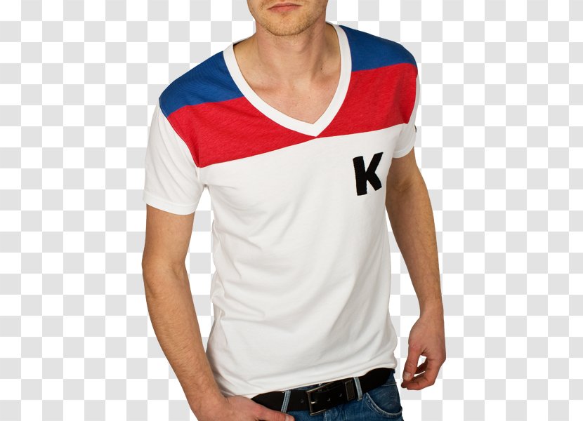 Printed T-shirt Jersey Warp Knitting Clothing - Top Transparent PNG