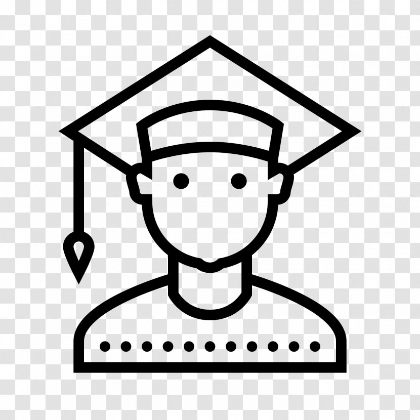 Clip Art - Monochrome - Student Transparent PNG