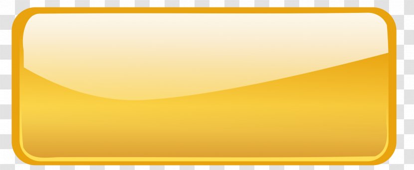 Material Yellow Rectangle - Orange - Buttons Transparent PNG