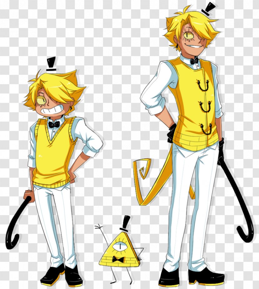 Bill Cipher Dipper Pines Homo Sapiens Boy Character - Tree - Human Canon Transparent PNG