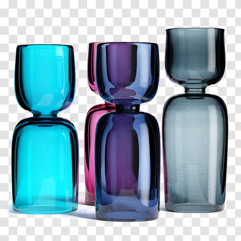Glass Bottle Old Fashioned Highball 3D Modeling - Plastic Transparent PNG