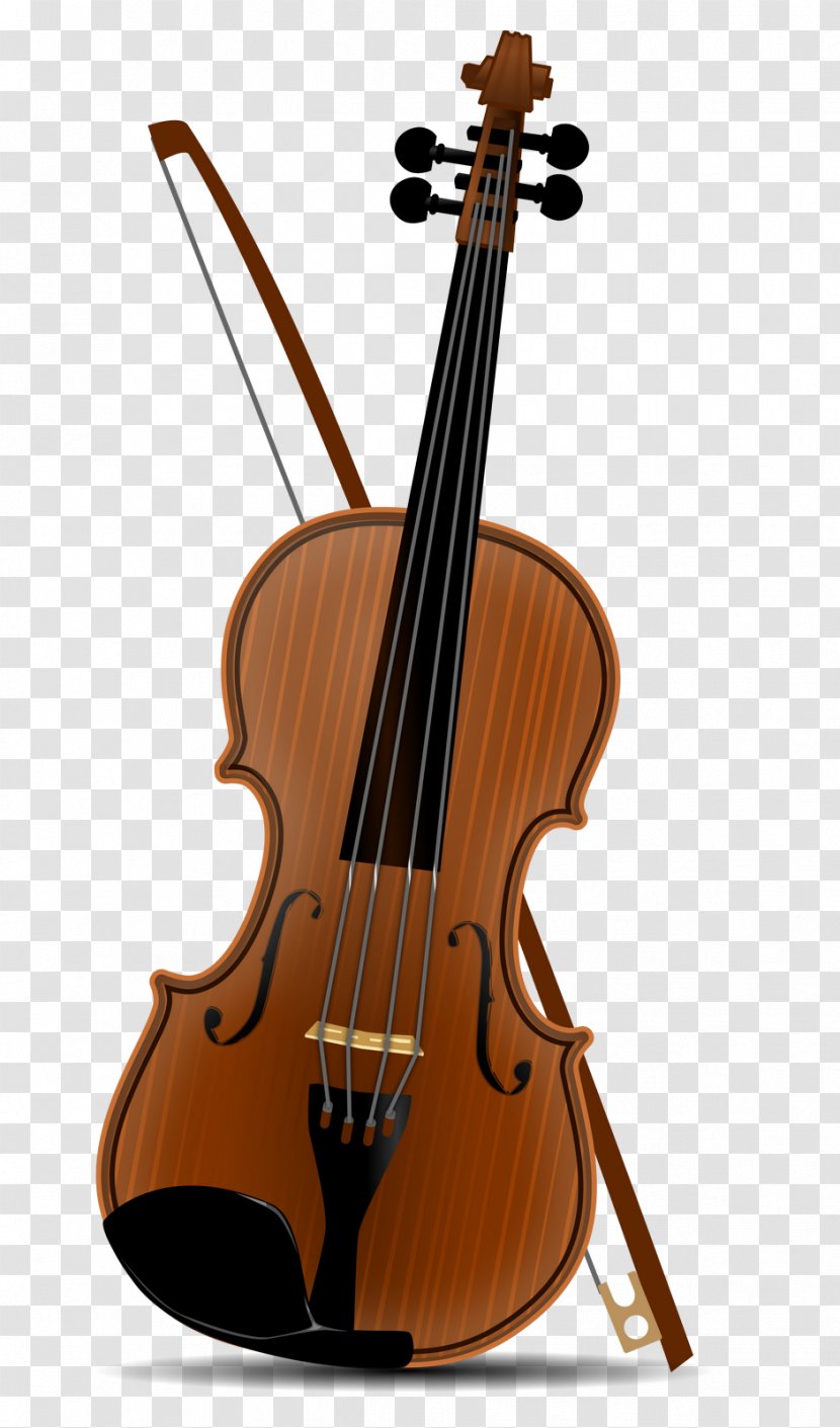 Violin Clip Art - Silhouette Transparent PNG