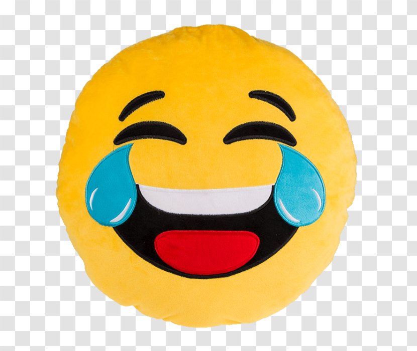 Cushion Emoticon Smiley Emoji Pillow - Laugh Transparent PNG