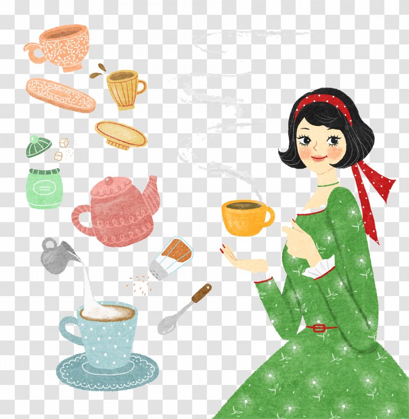 Tea Cup Icon - Fictional Character - Steaming Transparent PNG