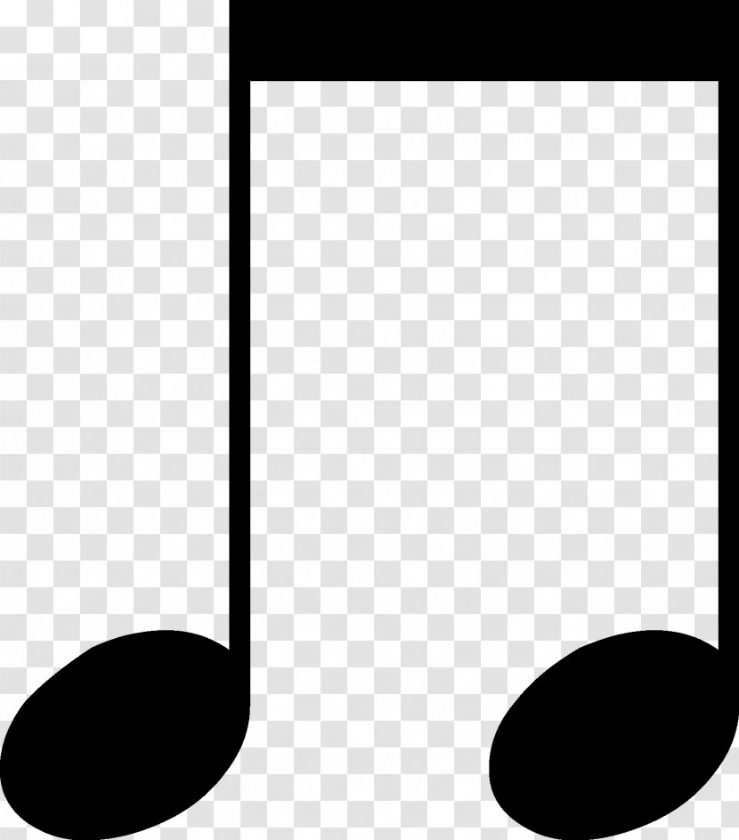 Eighth Note Beam Repeat Sign Musical Quarter - Heart Transparent PNG