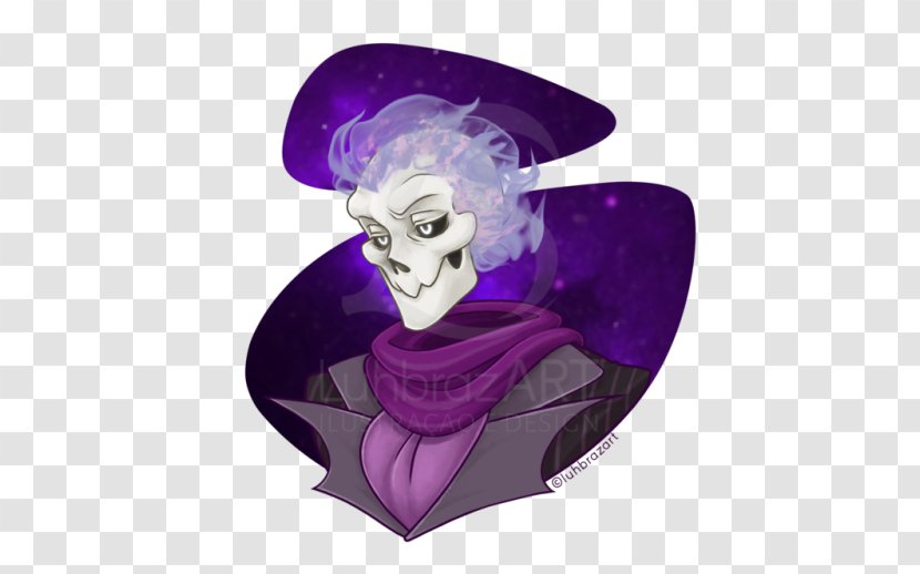 Digital Painting Work Of Art Character - Purple Transparent PNG