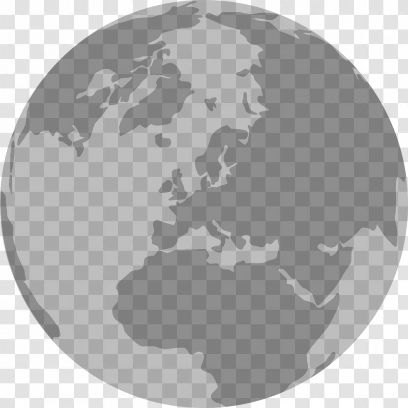 Globe World Map Clip Art - Depositphotos - Global Transparent PNG