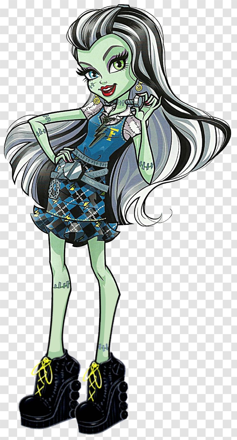 Frankie Stein Monster High Doll Ever After Barbie - Heart Transparent PNG