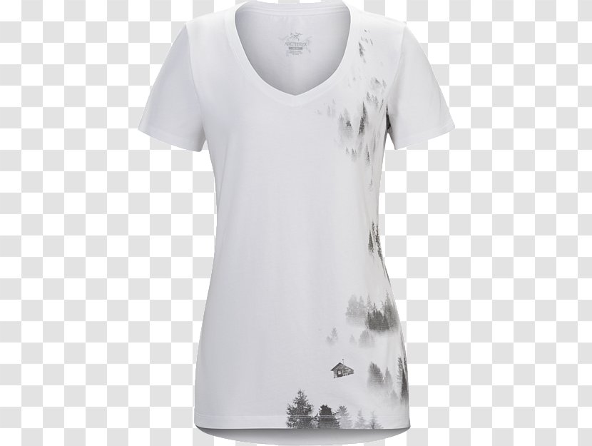 T-shirt Top Arc'teryx Sleeve - Blouse - T Shirt Mockup Transparent PNG