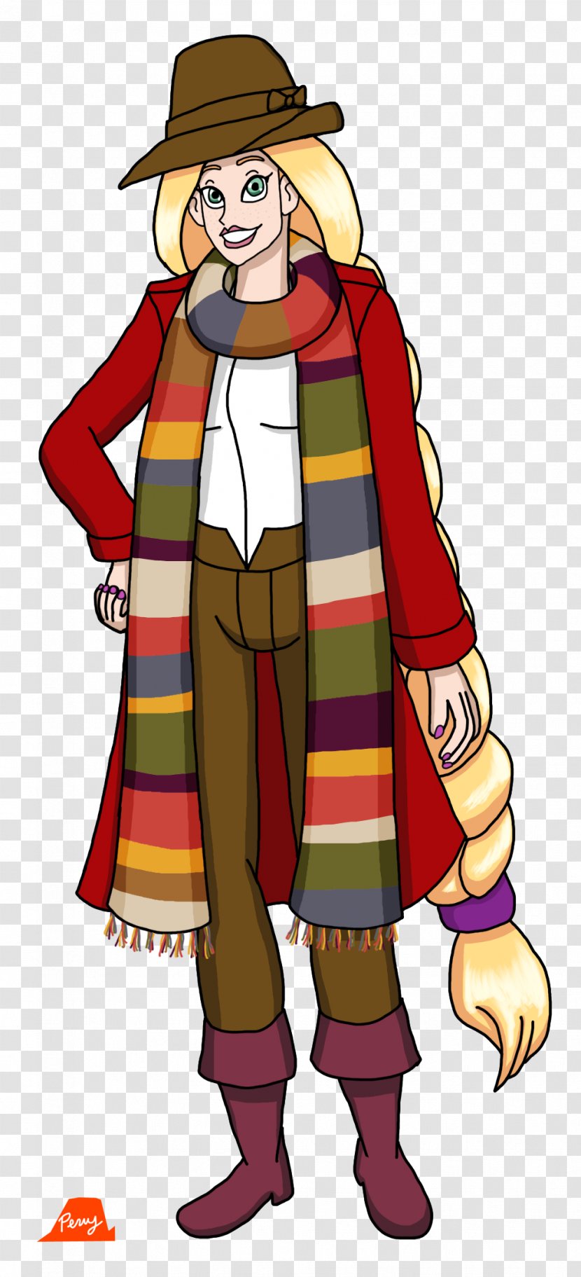 Fourth Doctor Gothel Santa Claus Art Rapunzel - Costume Transparent PNG