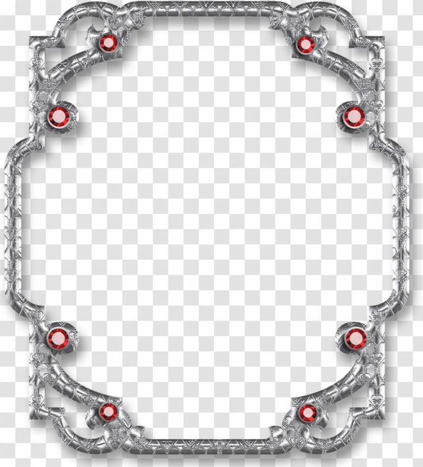 Picture Frames Jewellery - Stone - Pearl Border Transparent PNG
