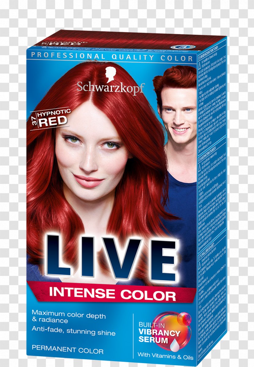 Hair Coloring Schwarzkopf Violet Blue - Brown Transparent PNG