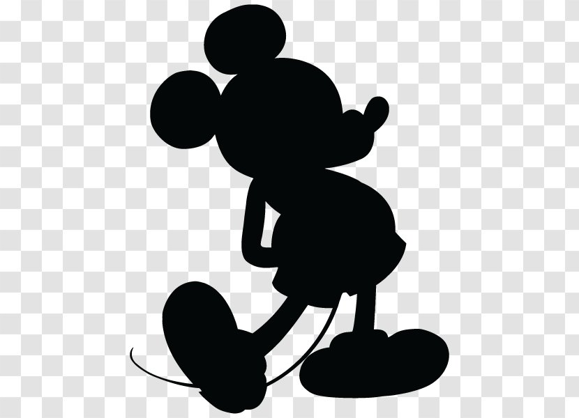 Mickey Mouse Minnie Silhouette Clip Art - Human Behavior Transparent PNG