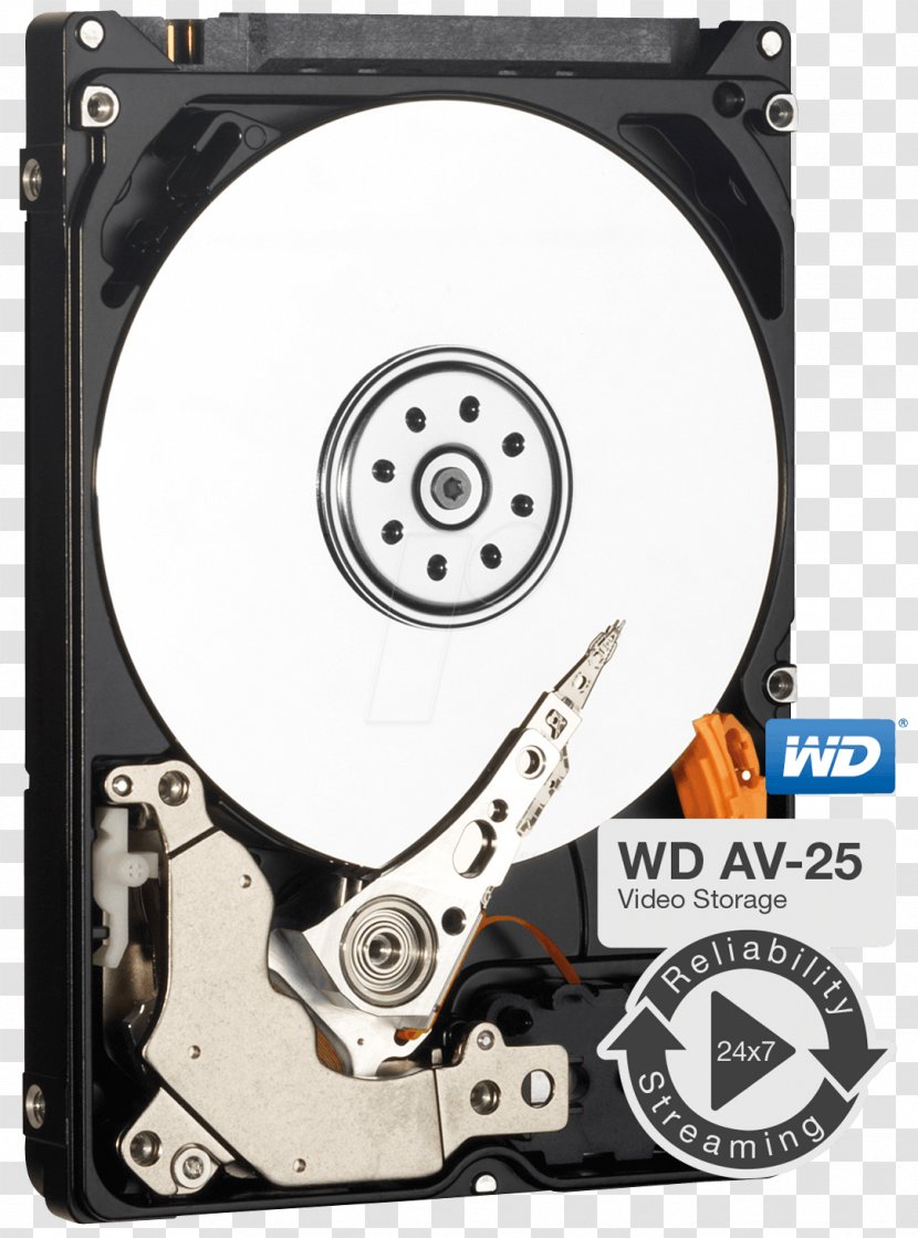Laptop Hard Drives Serial ATA Western Digital Terabyte - Disk Transparent PNG