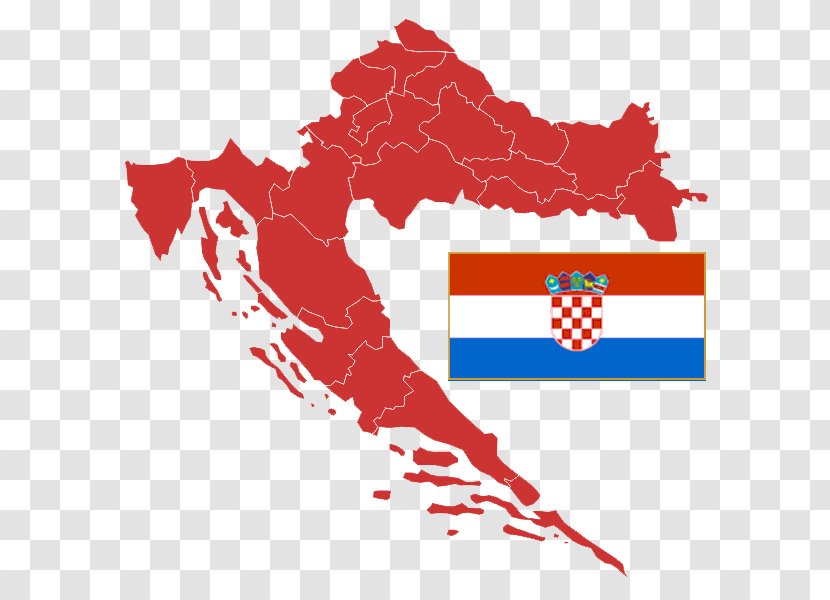 Counties Of Croatia Administrative Divisions Wikipedia Slavonia Encyclopedia - Kroatien Transparent PNG